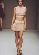 Miu Miu SS 2002 Cotton Mini Skirt (S/M)