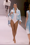 Celine SS 2000 Tie Dye Skirt (XS)