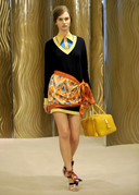 Prada Resort 2010 Silk Skirt (XS/S)