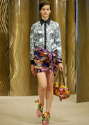 Prada Resort 2010 Silk Skirt (XS/S)
