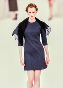 Miu Miu FW 1997 Grey Stretch Wool Dress (XS/S)