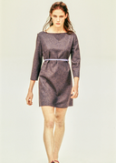 Miu Miu FW 1997 Grey Stretch Wool Dress (XS/S)