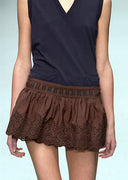 Miu Miu SS 2002 Cotton Mini Skirt (S/M)