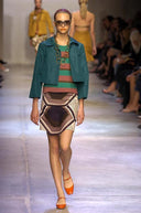 Miu Miu SS 2005 Geometric Skirt (M/L)