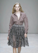 Miu Miu SS 2001 Cotton Lace Skirt (XS/S)